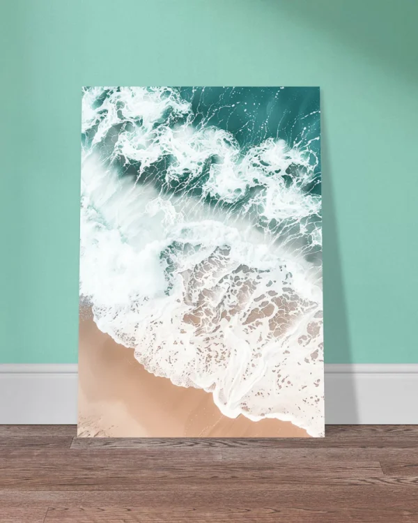 Waves on the beach poster - Image 2