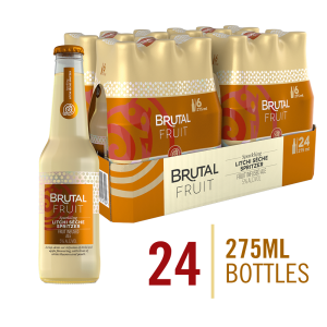 Brutal Fruit Litchi Seche Spritzer 24 x 275ml Bottles